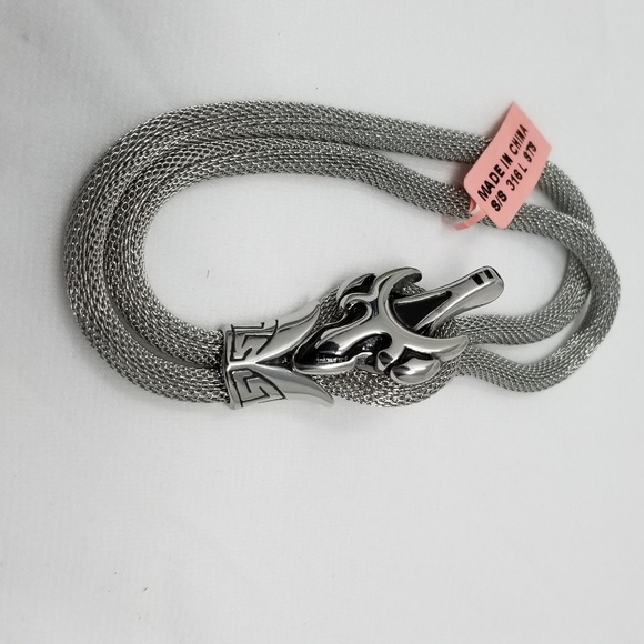 Other - Stainless Steel Men's Double Strand Bracelet